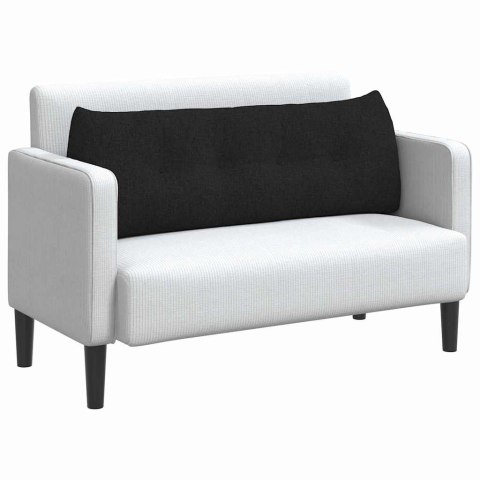 PODUSZKA NA PLECY CZARNY 140X24X50CM TKANINA