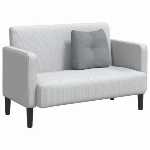 PODUSZKA NA PLECY JASNOSZARY 45X24X50CM TKANINA