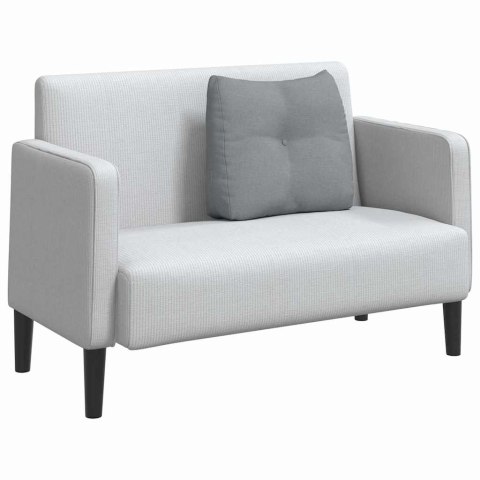 PODUSZKA NA PLECY JASNOSZARY 60X24X50CM TKANINA