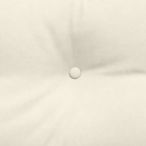 PODUSZKA NA PLECY KREMOWY 140X24X50CM AKSAMIT