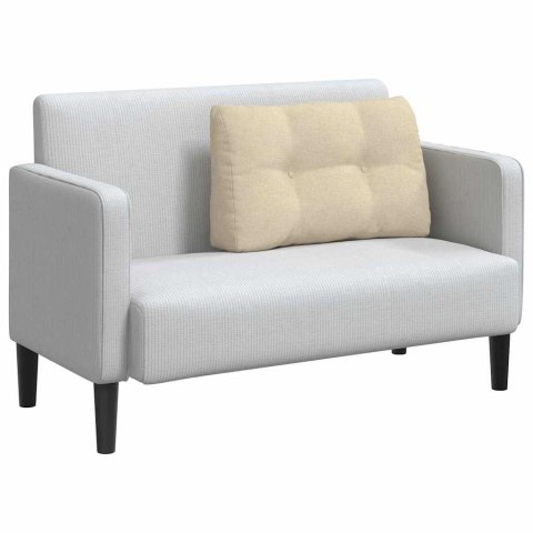 VidaXL Poduszka na plecy Kremowy 80 x 24 x 50 cm tkanina