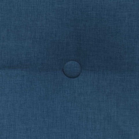 VidaXL Poduszka na plecy Niebieski 120 x 24 x 50 cm tkanina