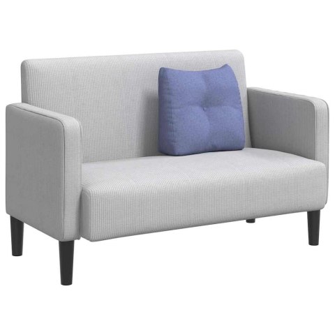 PODUSZKA NA PLECY NIEBIESKI DŻINS 45X24X50CM TKANINA