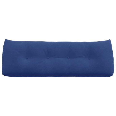 PODUSZKA NA PLECY NIEBIESKI POLICYJNY 140X24X50CM AKSAMIT