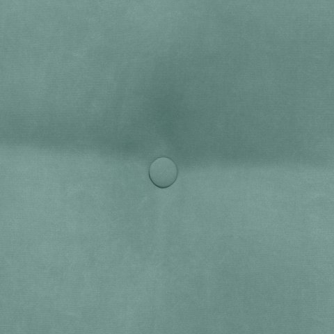 VidaXL Poduszka na plecy Zielony morski 80 x 24 x 50 cm Aksamit