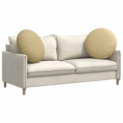 PODUSZKI NA SIEDZISKA 2 SZT. SZARY ZIELONY Ø 60CM