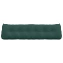PODUSZKA NA PLECY CIEMNA ZIELEŃ 180X24X50CM AKSAMIT