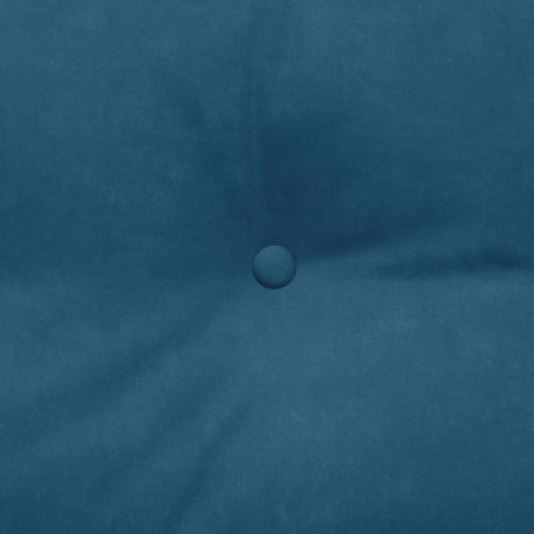 PODUSZKA NA PLECY NIEBIESKI 160X24X50CM AKSAMIT