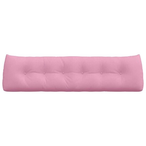 VidaXL Poduszka na plecy Różowy 180 x 24 x 50 cm tkanina