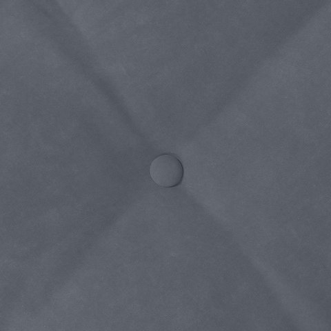 PODUSZKA NA PLECY CIEMNOSZARY 100X50CM TKANINA SZTRUKSOWA