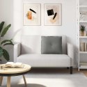 VidaXL Poduszka na plecy Ciemnoszary 60 x 50 cm Tkanina mikrofibrowa