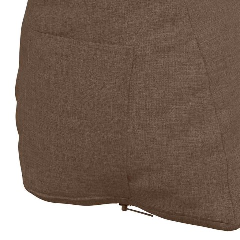 VidaXL Poduszka na plecy Brązowy 45 x 20 x 35 cm tkanina