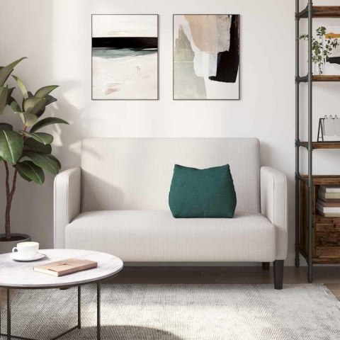 PODUSZKA NA PLECY CIEMNA ZIELEŃ 45X20X35CM TKANINA