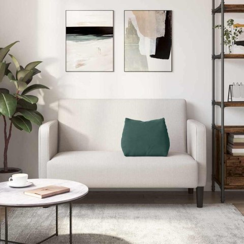 PODUSZKA NA PLECY CIEMNA ZIELEŃ 45X20X35CM