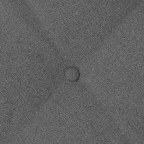 PODUSZKA NA PLECY CIEMNOSZARY 120X19X50CM TKANINA