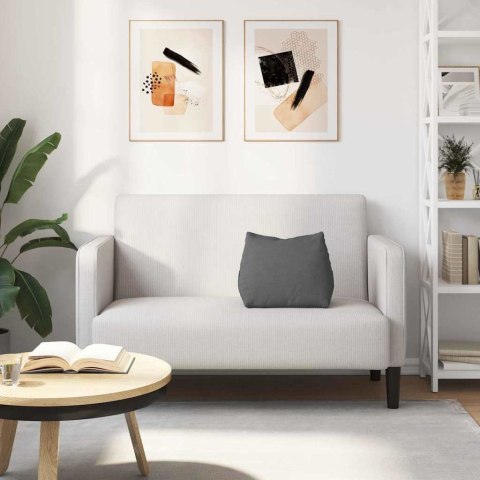 PODUSZKA NA PLECY CIEMNOSZARY 45X20X35CM TKANINA