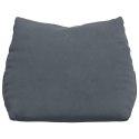 PODUSZKA NA PLECY CIEMNOSZARY 45X20X35CM