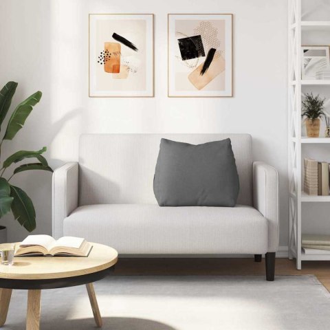 PODUSZKA NA PLECY CIEMNOSZARY 60X20X50CM TKANINA