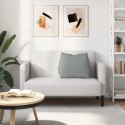 PODUSZKA NA PLECY JASNOSZARY 60X20X50CM TKANINA