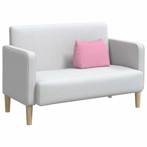 VidaXL Poduszka na plecy Różowy 45 x 20 x 35 cm tkanina