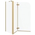 OSŁONA PRYSZNICOWA ZŁOTY 120X68X130CM