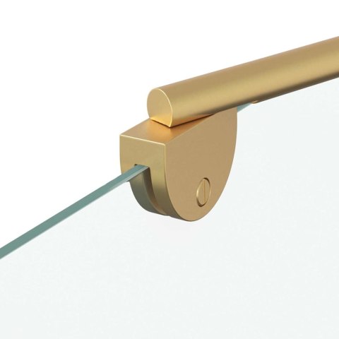 OSŁONA PRYSZNICOWA ZŁOTY 120X68X130CM