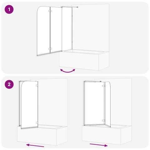 OSŁONA PRYSZNICOWA ZŁOTY 120X68X130CM