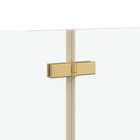 OSŁONA PRYSZNICOWA ZŁOTY 95X140CM SZKŁO ESG I ALUMINIUM