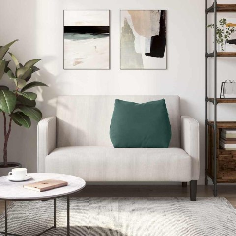 PODUSZKA NA PLECY CIEMNA ZIELEŃ 60X20X50CM