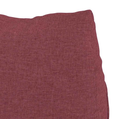PODUSZKA NA PLECY CZERWONE WINO 60X20X50CM TKANINA