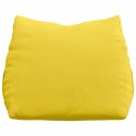 VidaXL Poduszka na plecy Jasnożółty 60 x 20 x 50 cm tkanina