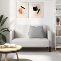 PODUSZKA NA PLECY SZARY CHMUR 60X20X50CM TKANINA
