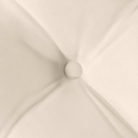 PODUSZKI NA SIEDZISKA 4 SZT. BEŻOWY 40X40X6CM MIKROFIBRA