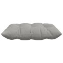 PODUSZKI NA SIEDZISKA 4 SZT. JASNOSZARY 40X40X6CM