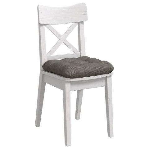 PODUSZKI NA SIEDZISKA 4 SZT. JASNOSZARY 45X45CM