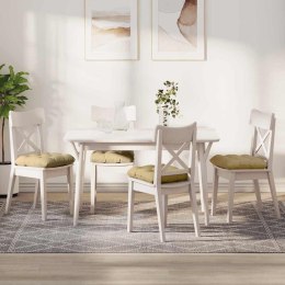 PODUSZKI NA SIEDZISKA 4 SZT. SZARY ZIELONY 45X45CM