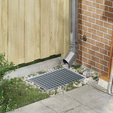 RUSZT SREBRNY 50X35X2CM STAL OCYNKOWANA NA GORĄCO