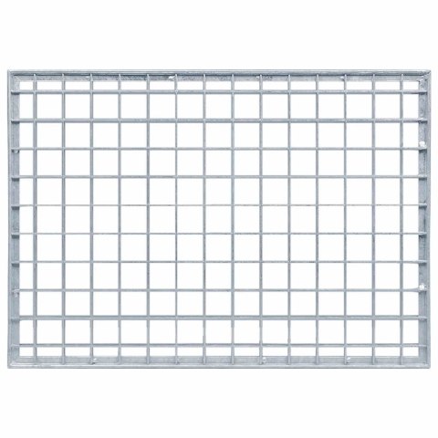 RUSZT SREBRNY 50X35X2CM STAL OCYNKOWANA NA GORĄCO