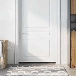 VidaXL Szczotki uszczelniające do drzwi samoprzylepne 12 pcs Biały