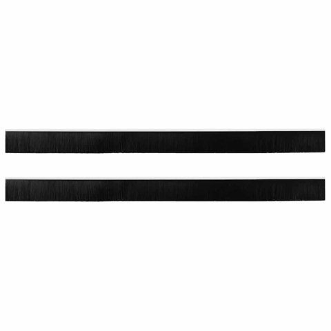 USZCZELKA DO DRZWI ZE SZCZOTKĄ SAMOPRZYLEPNA IZOLACYJNA 2 SZT BIAŁE