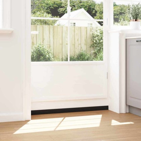 USZCZELKA DO DRZWI ZE SZCZOTKĄ SAMOPRZYLEPNA IZOLACYJNA 6 SZT BIAŁE