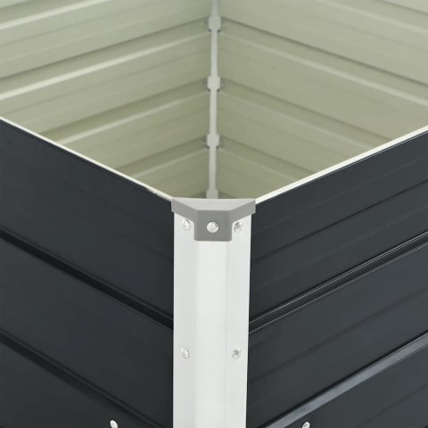 DONICA DO PODNIESIONEJ GRZĄDKI ANTRACYTOWA 100X100X77CM