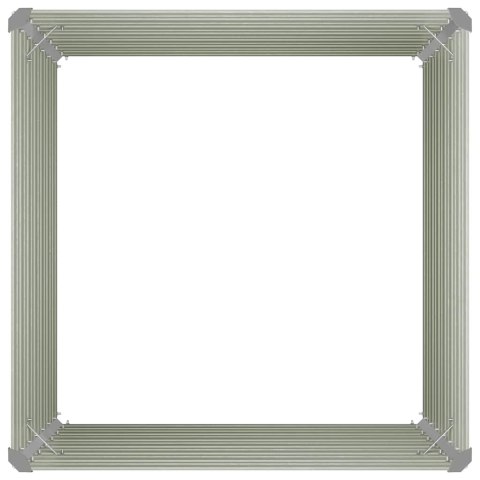 DONICA DO PODNIESIONEJ GRZĄDKI BRĄZOWA 100X100X77CM STAL