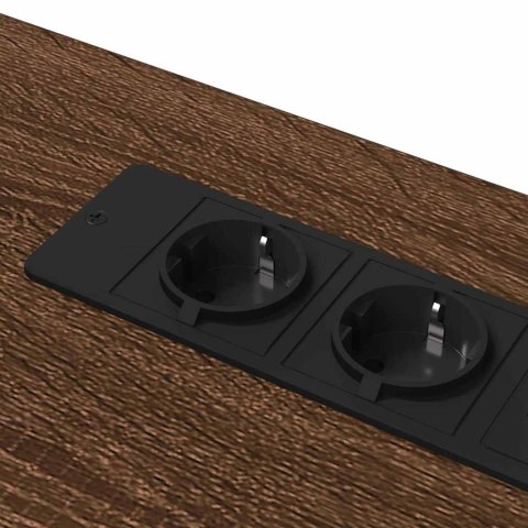 BIURKO BRĄZOWY DĄB 100X50X86.5CM