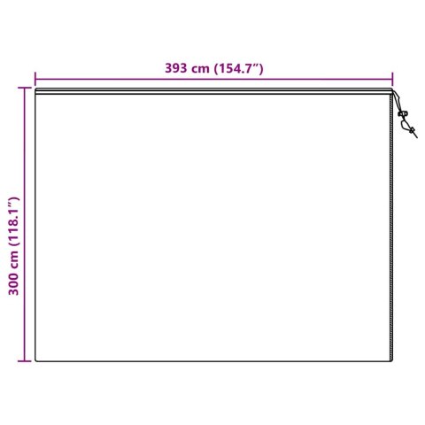 ZIMOWA OSŁONA NA KRZEWY I ROŚLINY PRZED MROZEM OCHRONNE OKRYCIE 3 SZT BIAŁY