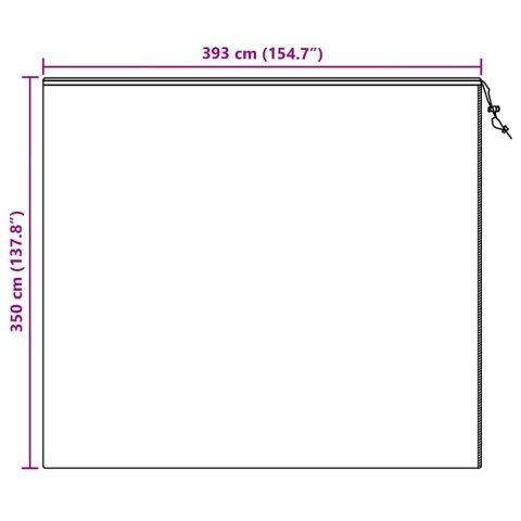 ZIMOWA OSŁONA NA KRZEWY I ROŚLINY PRZED MROZEM OCHRONNE OKRYCIE 3 SZT BIAŁY