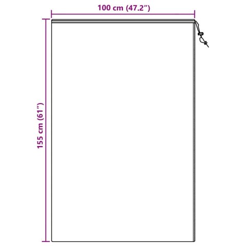 ZIMOWA OSŁONA NA KRZEWY I ROŚLINY PRZED MROZEM OCHRONNE OKRYCIE 5 SZT BEŻOWY