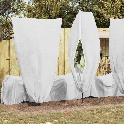 ZIMOWA OSŁONA NA KRZEWY I ROŚLINY PRZED MROZEM OCHRONNE OKRYCIE 5 SZT BIAŁY