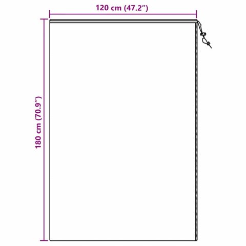 ZIMOWA OSŁONA NA KRZEWY I ROŚLINY PRZED MROZEM OCHRONNE OKRYCIE 5 SZT. BIAŁE