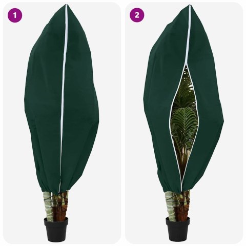 ZIMOWA OSŁONA NA KRZEWY I ROŚLINY PRZED MROZEM OCHRONNE OKRYCIE 5 SZT. ZIELONE